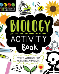 [Sách] STEM Starters for Kids Biology Activity Book Packed with Activities and Biology Facts - Sách giấy gáy xoắn