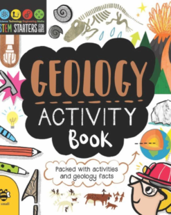 [Sách] STEM Starters for Kids Geology Activity Book Packed with Activities and Geology Facts - Sách giấy gáy xoắn
