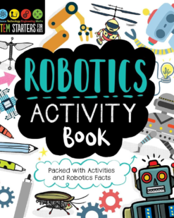 [Sách] STEM Starters for Kids Robotics Activity Book Packed with Activities and Robotics Facts - Sách giấy gáy xoắn
