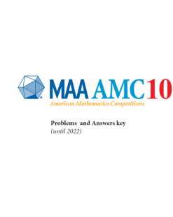 [Sách] Tổng hợp Đề thi và Đáp án AMC10 từ 2000 - 2022 (Mỗi năm sẽ có 2 đề: A và B) - SÁCH GIẤY GÁY XOẮN