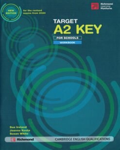 [Sách] Target A2 Key for Schools Workbook (for the revised exams from 2020) – Sách giấy gáy xoắn