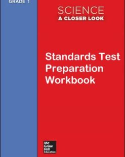 [Sách] Tennessee Science: A Closer Look Grade 1 - Standards Test Preparation Workbook – Sách giấy gáy xoắn