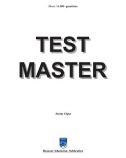 [Sách] Test Master with Answer Key ( by Atalay Oguz) gồm hơn 16.000 câu hỏi trắc nghiệm - Sách giấy gáy xoắn