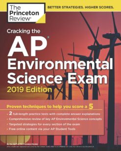 [Sách] The Princeton Review – Cracking the AP Environmental Science Exam 2019 Edition 2 Full-length Practice Tests – Sách giấy gáy xoắn