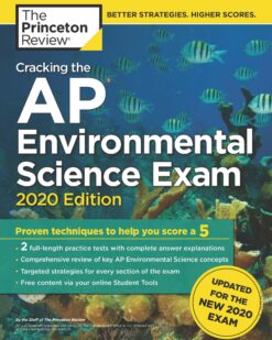 [Sách] The Princeton Review - Cracking the AP Environmental Science Exam 2020 Edition 2 Full-length Practice Tests – Sách giấy gáy xoắn