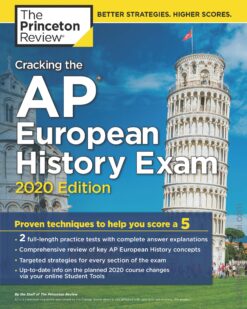 [Sách] The Princeton Review - Cracking the AP European History Exam 2020 Edition 2 Full-length Practice Tests – Sách giấy gáy xoắn