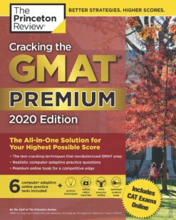 [Sách] The Princeton Review - Cracking the GMAT Premium Edition with 6 Computer Adaptive Practice Tests 2020 – Sách giấy gáy xoắn
