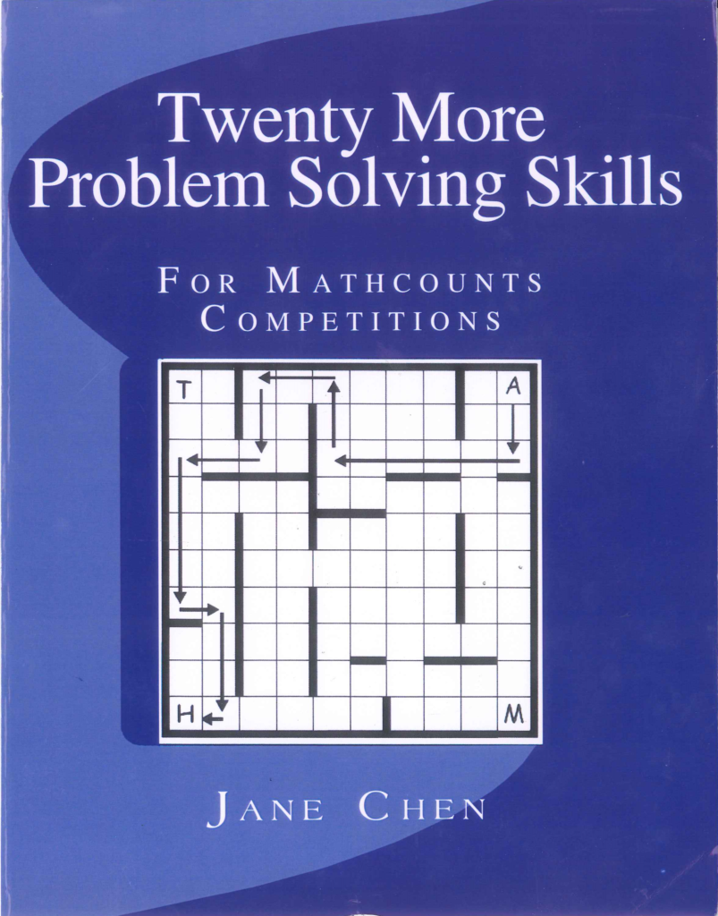 [Sách] Twenty MORE Problem Solving Skills For Mathcounts Competitions ...