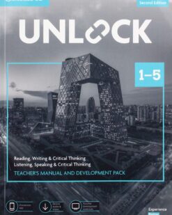 [Sách] Unlock (2nd Edition) Levels 1-5 Teacher's Manual and Development Pack Reading Writing Critical Thinking and Listening Speaking Critical...