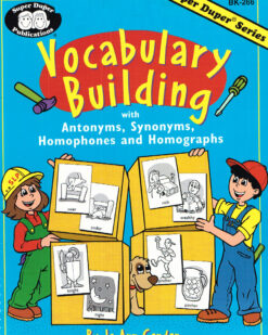[Sách] Vocabulary building With Antonyms, Synonyms, Homophones and Homographs – Sách giấy gáy xoắn