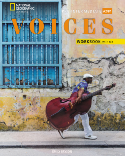 [Sách] VOICES Pre-Intermediate A2/B1 : Workbook with key (1st Edition 2022 British English) - Sách giấy gáy xoắn
