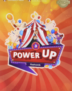 [THẺ FLASHCARD] Cambridge – Power Up 3 FLASHCARDS - 175 thẻ, ép plastics