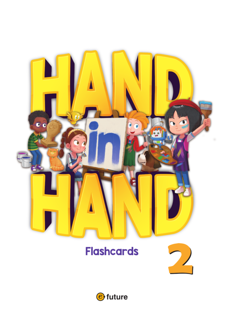 [THẺ FLASHCARD] e-future Hand in Hand Level 2 – 76 thẻ cỡ A4 ép ...