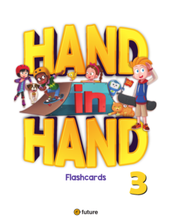 [THẺ FLASHCARD] e-future Hand in Hand Level 3 - 106 thẻ cỡ A4 ép plastics