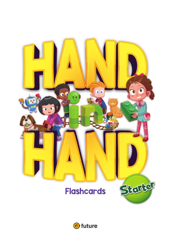[THẺ FLASHCARD] e-future Hand in Hand Starter – 60 thẻ cỡ A4 ép ...