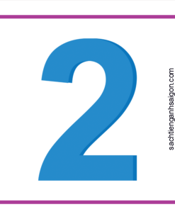 [THẺ FLASHCARD] Little Hands 3 Numbers - 12 thẻ in 2 mặt cỡ A4 có ép plastic