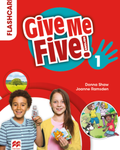 [THẺ FLASHCARD] Macmillan Give Me Five! Level 1 - 110 thẻ, ép plastics