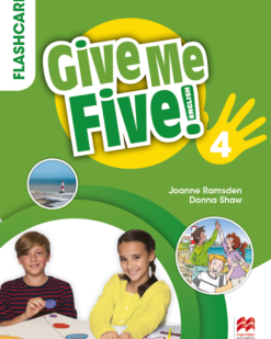 [THẺ FLASHCARD] Macmillan Give Me Five! Level 4 - 118 thẻ, ép plastics