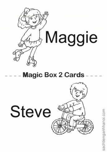 [THẺ FLASHCARD] Magic Box Level 2 – 109 thẻ A5, ép plastics - Sách ...