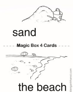 [THẺ FLASHCARD] Magic Box Level 4 – 108 thẻ A5, ép plastics