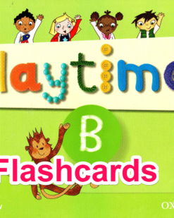 [THẺ FLASHCARD] Oxford Playtime B - 57 thẻ cỡ A4, ép plastics