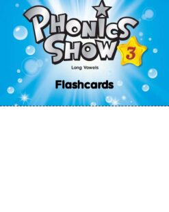 [THẺ FLASHCARD] Phonics Show 3 Long Vowels – 79 thẻ , ép plastics, cỡ A5
