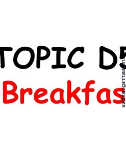 [THẺ FLASHCARD] Popodoo Smart English Topic D5: Breakfast - 17 thẻ, 2 mặt, ép plastics