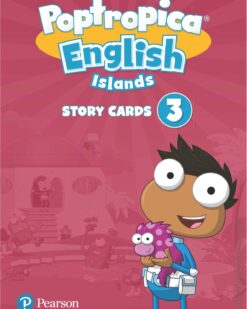 [THẺ FLASHCARD] Poptropica English Islands 3 Story Cards – 64 thẻ, ép plastics