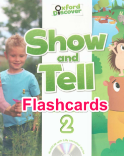 [THẺ FLASHCARD] Show and Tell 2 - 53 cards A5 Ép plastics (1st Edition)