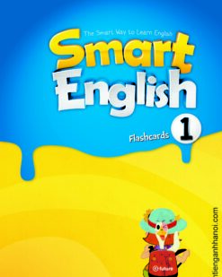 [THẺ FLASHCARD] Smart English 1 – 74 thẻ, cỡ A5, ép plastics (1st Edition)