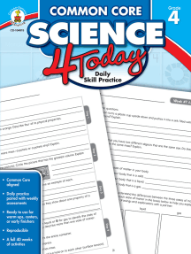 [Sách] Common Core Science 4 Today, Grade 4: Daily Skill Practice - Sách giấy gáy xoắn