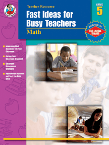 [Sách] Fast Ideas for Busy Teachers: Math, Grade 5 - Sách giấy gáy xoắn