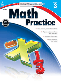 [Sách] Math Practice, Grade 3 - Sách giấy gáy xoắn