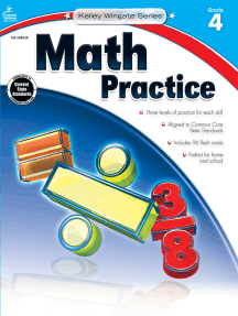 [Sách] Math Practice, Grade 4 - Sách giấy gáy xoắn