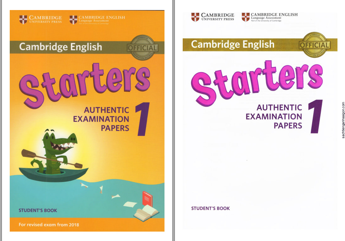 Authentic Exam Paper Cambridge English Starters 1 Authentic Examination Papers For Revised ...