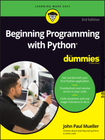 Beginning Programming with Python For Dummies - Sách Tiếng Anh Sài Gòn