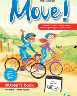 [Sách] Move! Student’s Book – Preparation for the A1 Movers Cambridge English Qualifications (Eli Publishing) – Sách giấy gáy xoắn