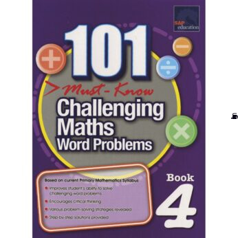 [Sách] 101 Must- Know Challenging Maths Word Problems Book 4 ( Có đáp ...