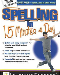 [Sách] Junior Skill Builders – Spelling in 15 Minutes a Day – Sách giấy gáy xoắn