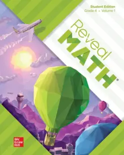 [Sách] Reveal Math Student Edition Grade 4 Volume 1 - Sách giấy gáy xoắn